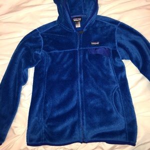 Blue Patagonia zip-up